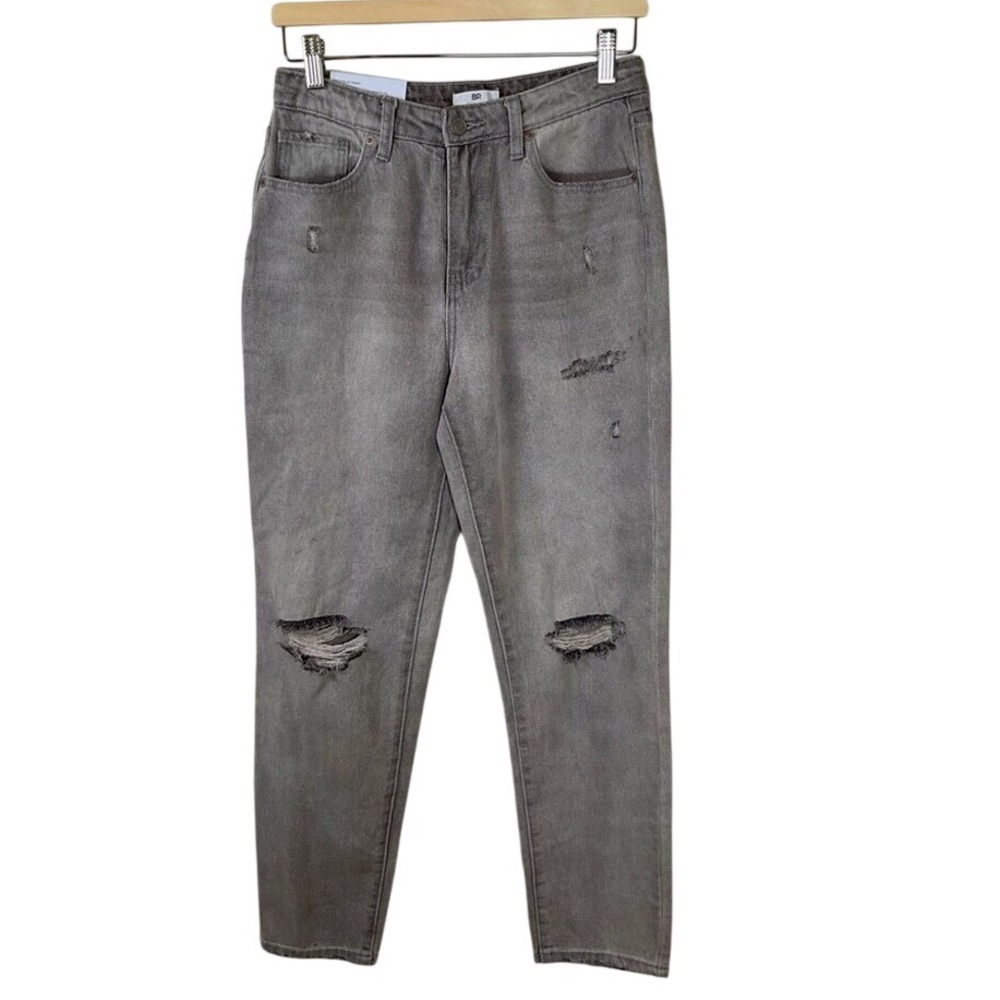 Be‎ Responsible BP Womens Black Ripped High Waist Jeans Black Wash Size 28 NWT